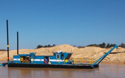 Utilization of dredged sand in Cochin Port