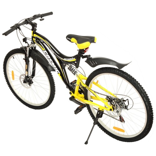 Cosmic Voyager Bicycle-Black And Yellow