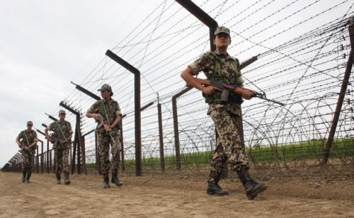 laser walls India-Pakistan Border