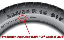 How many years does a tyre stay before it expires?