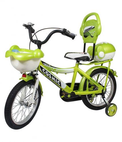 COSMIC 16 INCH FORCE 10 KIDS BICYCLE GREEN