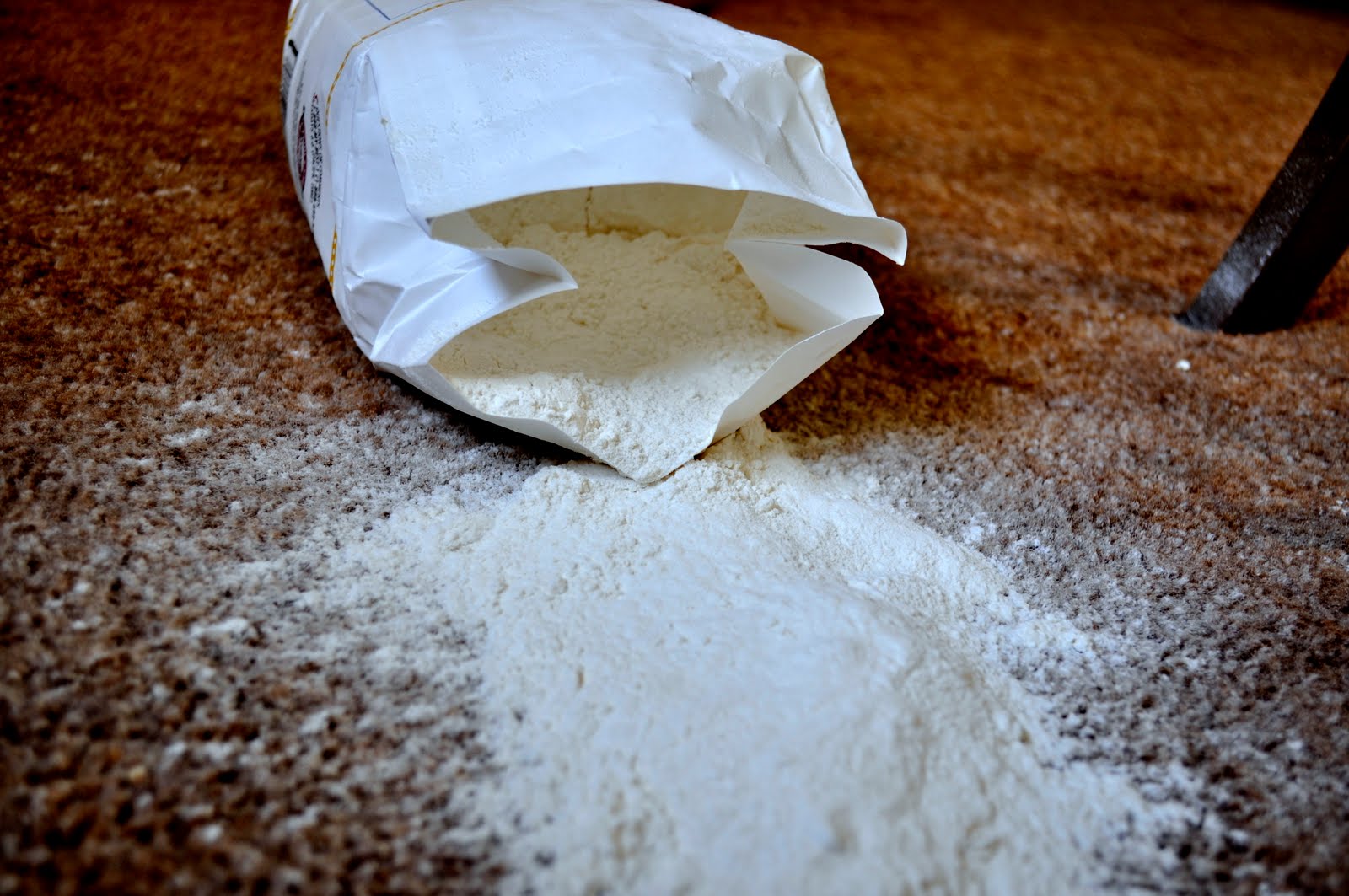 Always keep a bag of flour handy in all our kitchens and Experience a