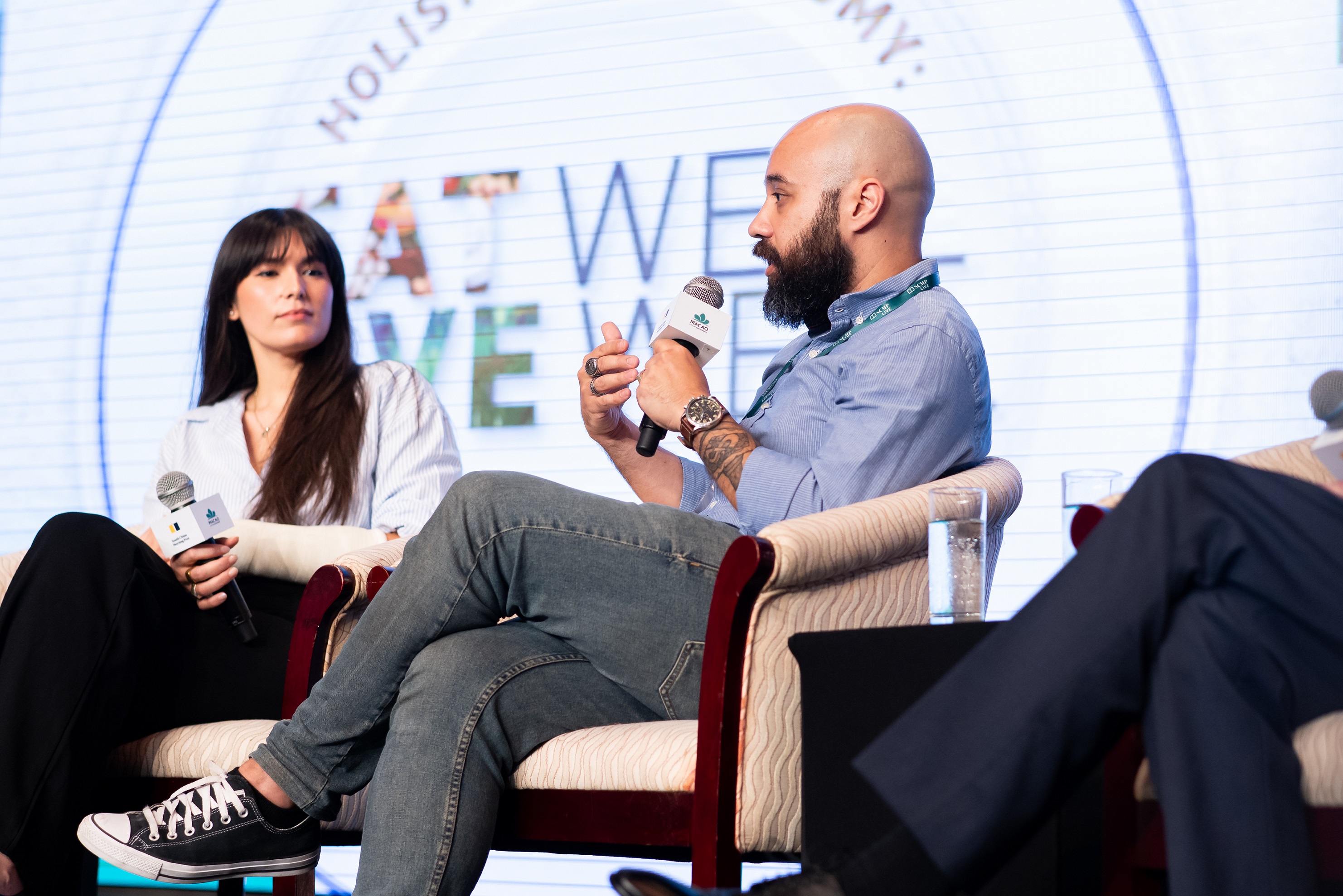 Chef Andre shared his insights on the symbiotic development of gastronomy and wellness at the