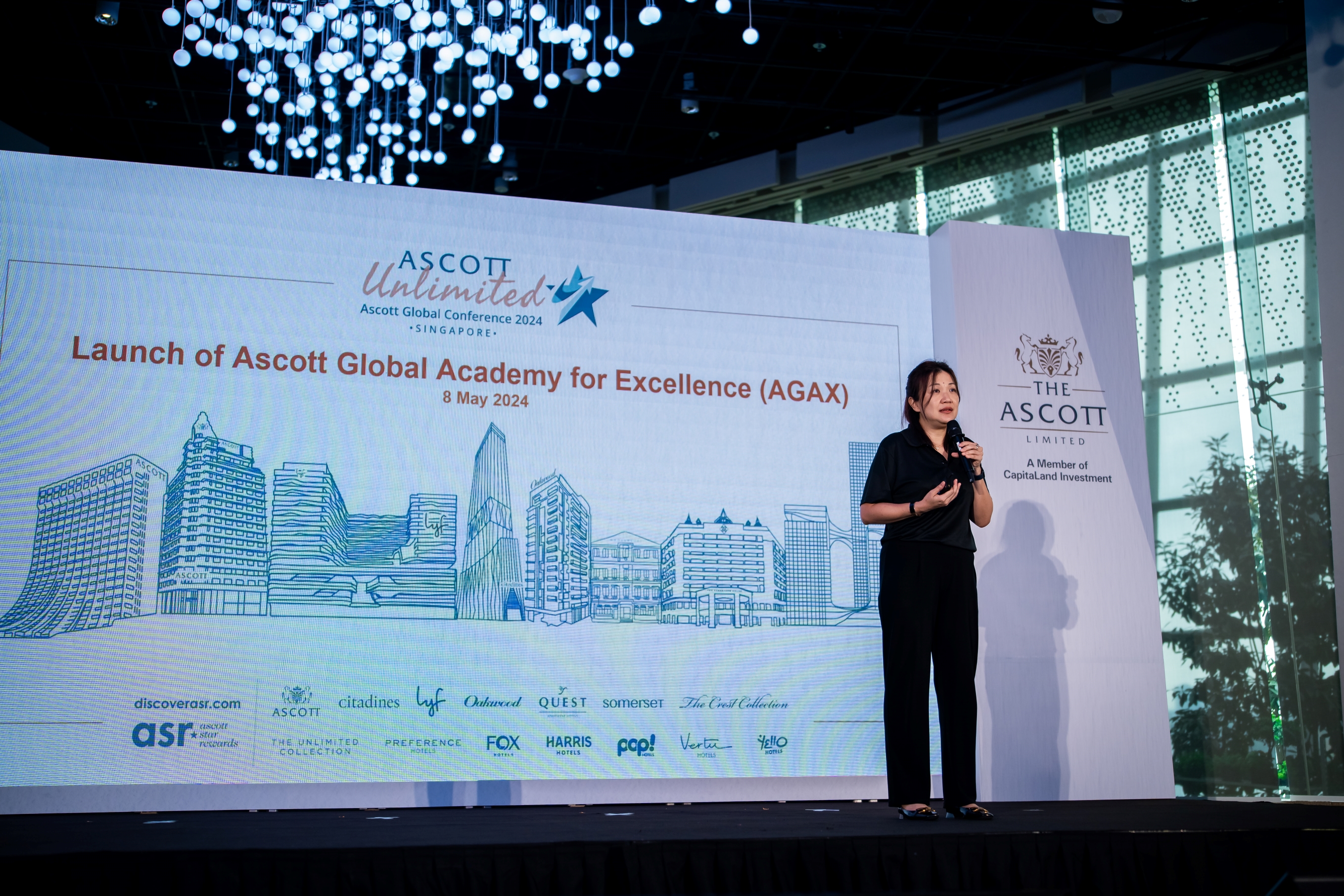 Ascott Accelerate is one of the many new initiatives introduced as part of the Ascott Global Academy for Excellence (AGAX). AGAX is a comprehensive training platform designed to build a future-ready workforce for Ascott. It was launched in 2024 at the group's biennial Ascott Global Conference.