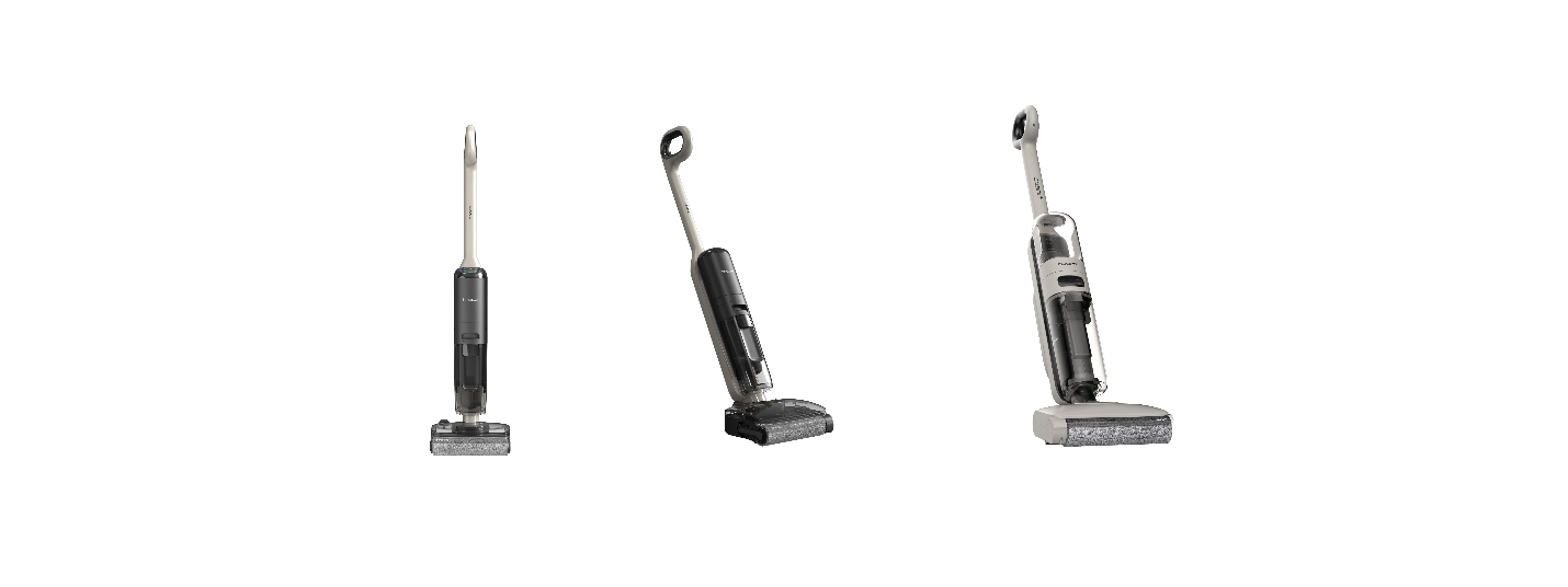 From left to right: Y5 Stretch Ultra, Y3, and Y2