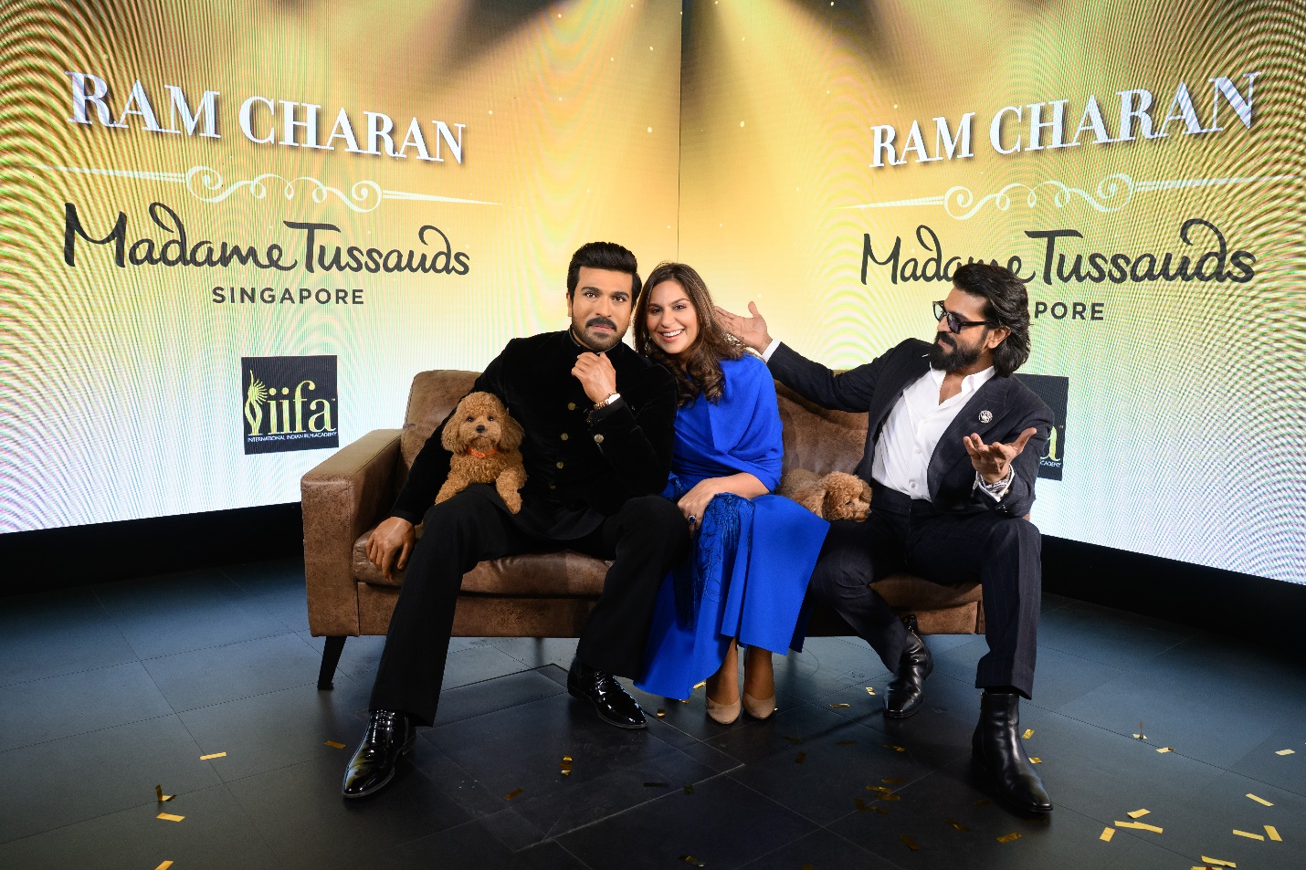 Ram Charan is amazed by likeness of his world first Madame Tussauds wax figure