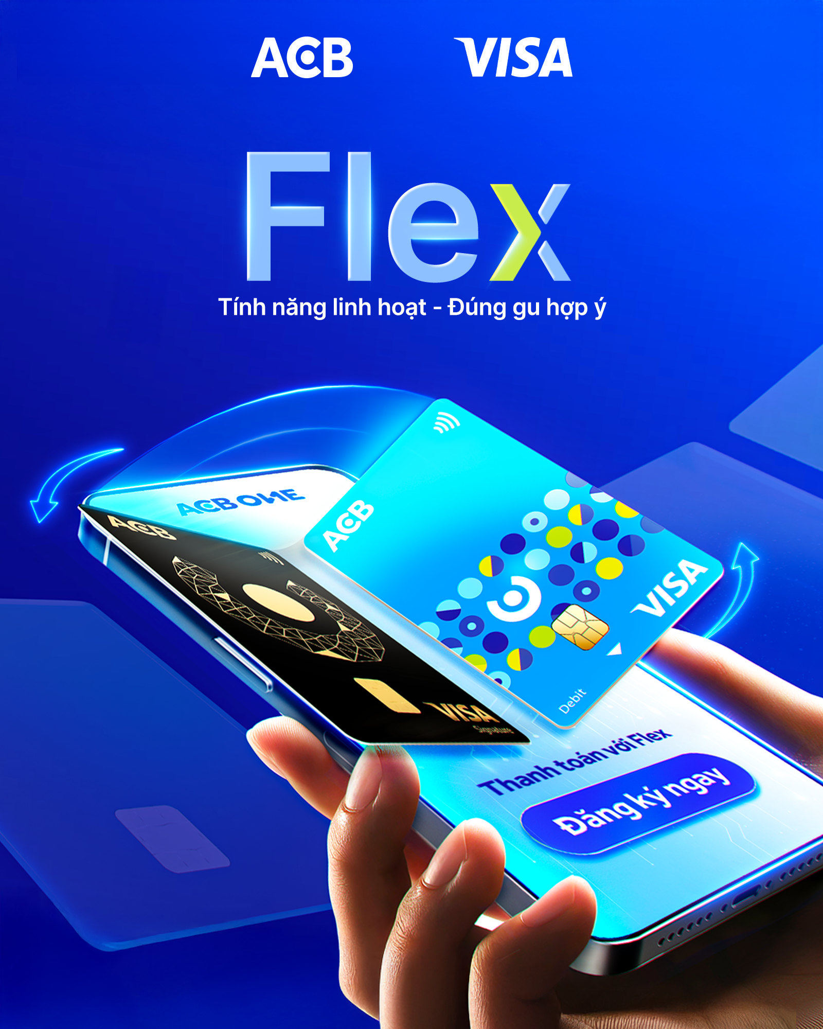 Visa Flex Credential - ACB One app