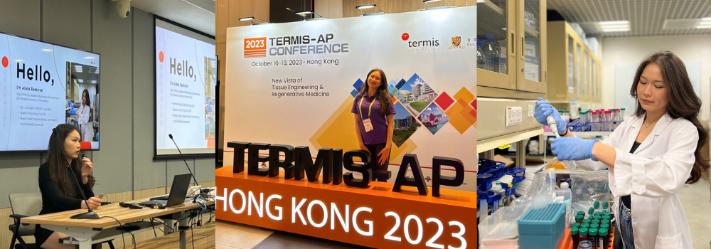 With the support from CUHK’s leading supervisors and research facilities, Aiana’s research investigates the use of nanomedicine in tissue engineering to enhance healthcare solutions