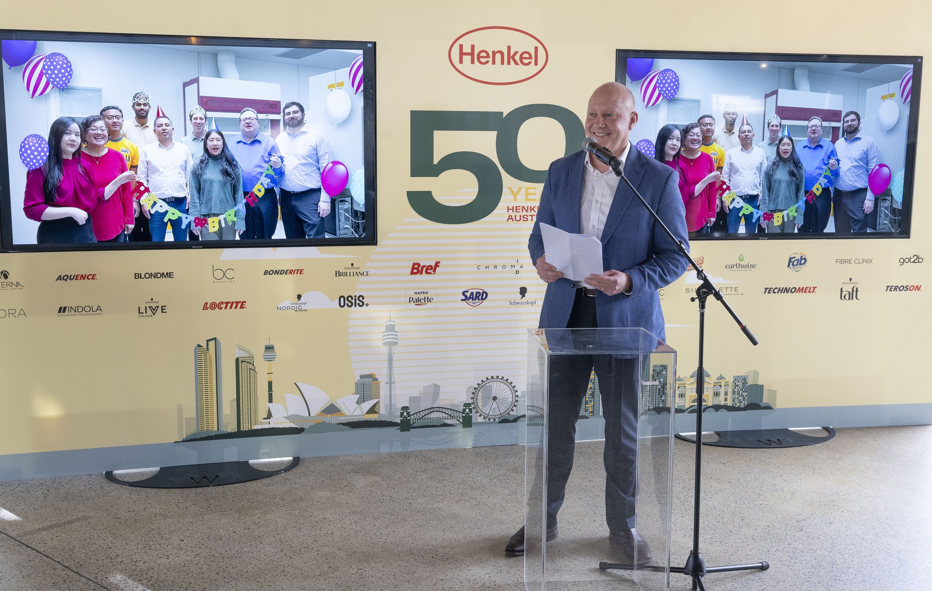 Daniel Rudolph, President of Henkel Australia and New Zealand, shares Henkel’s 50-year journey in Australia.