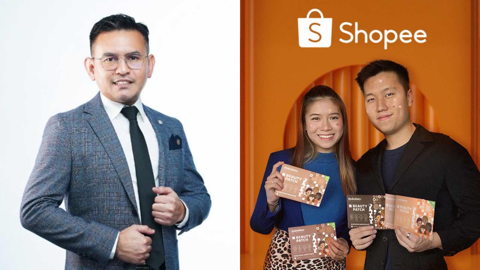 (From left) Khairul Idham Ramdzan, Chief Operating Officer of Siti Khadijah; Esther Erin, Chief Marketing Officer and Co-Founder of Dododots; and Ethan Wong, Chief Operating Officer and Co-Founder of Dododots.