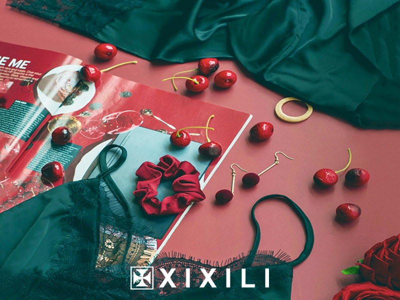 XIXILI modern sleepwear collection in green