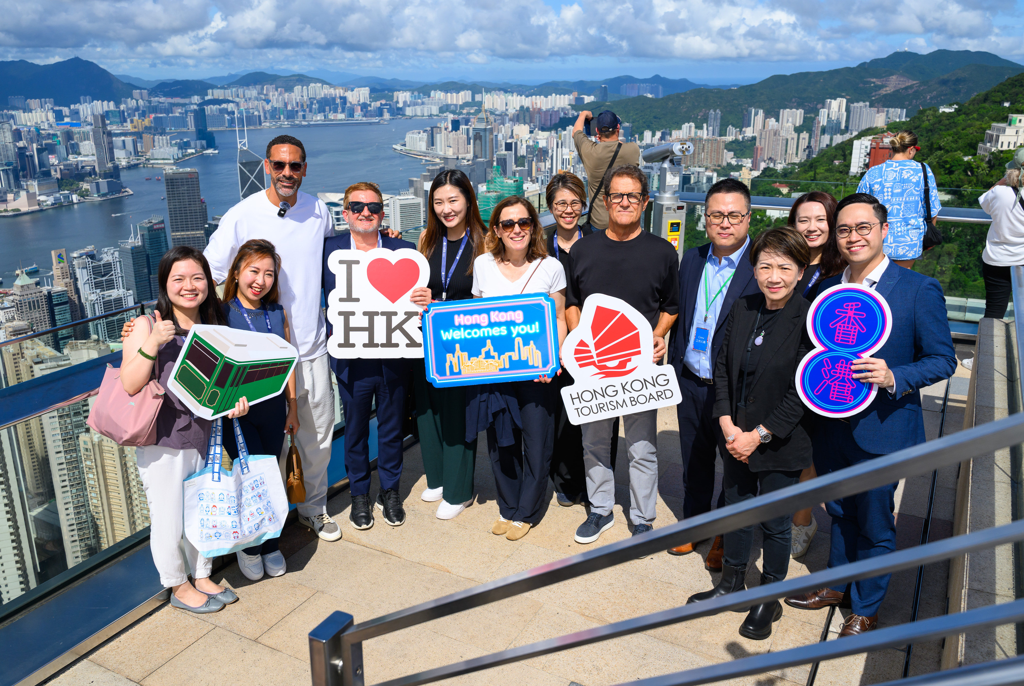 Guests of the World Football Summit toured the city