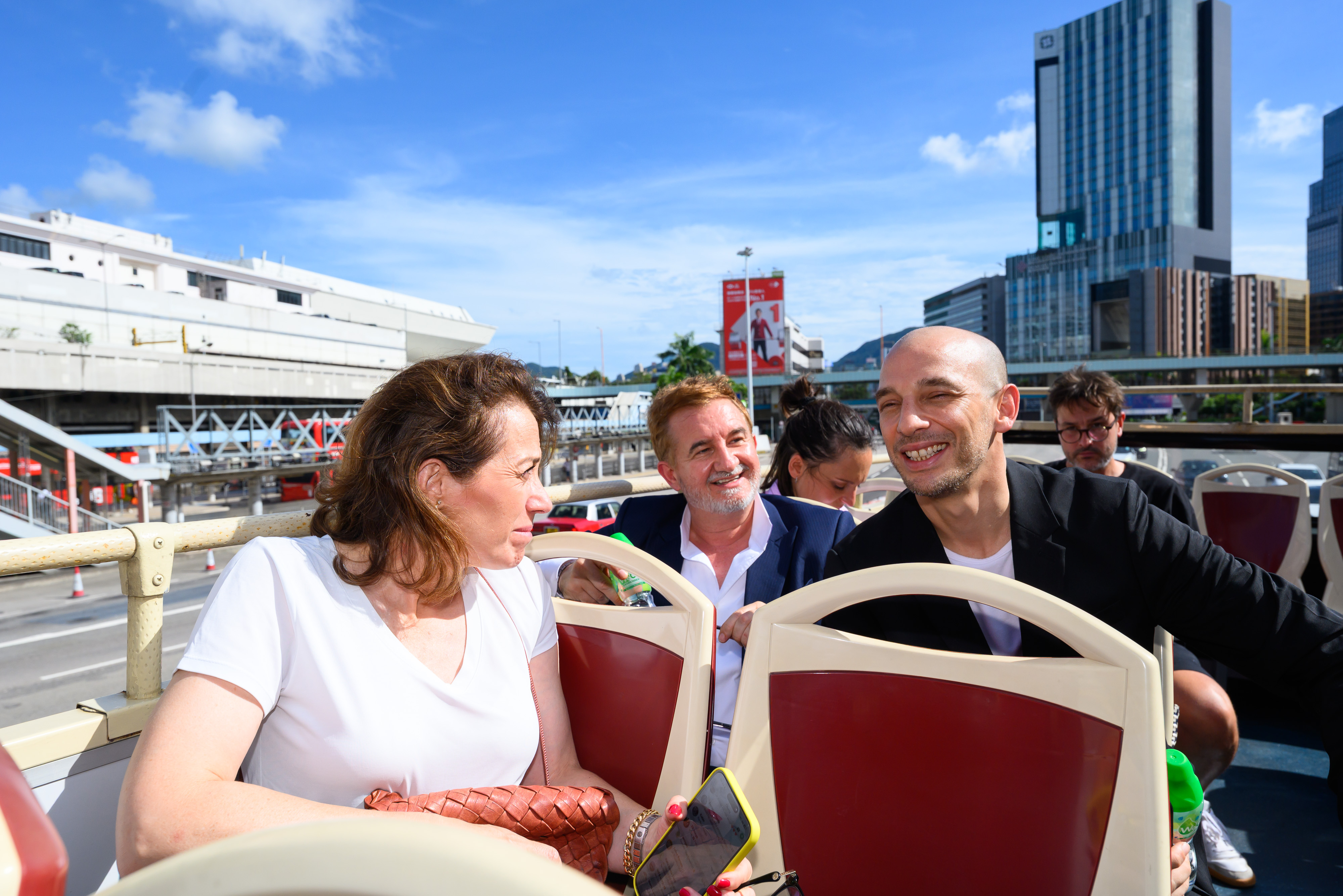 Guests of the World Football Summit toured the city