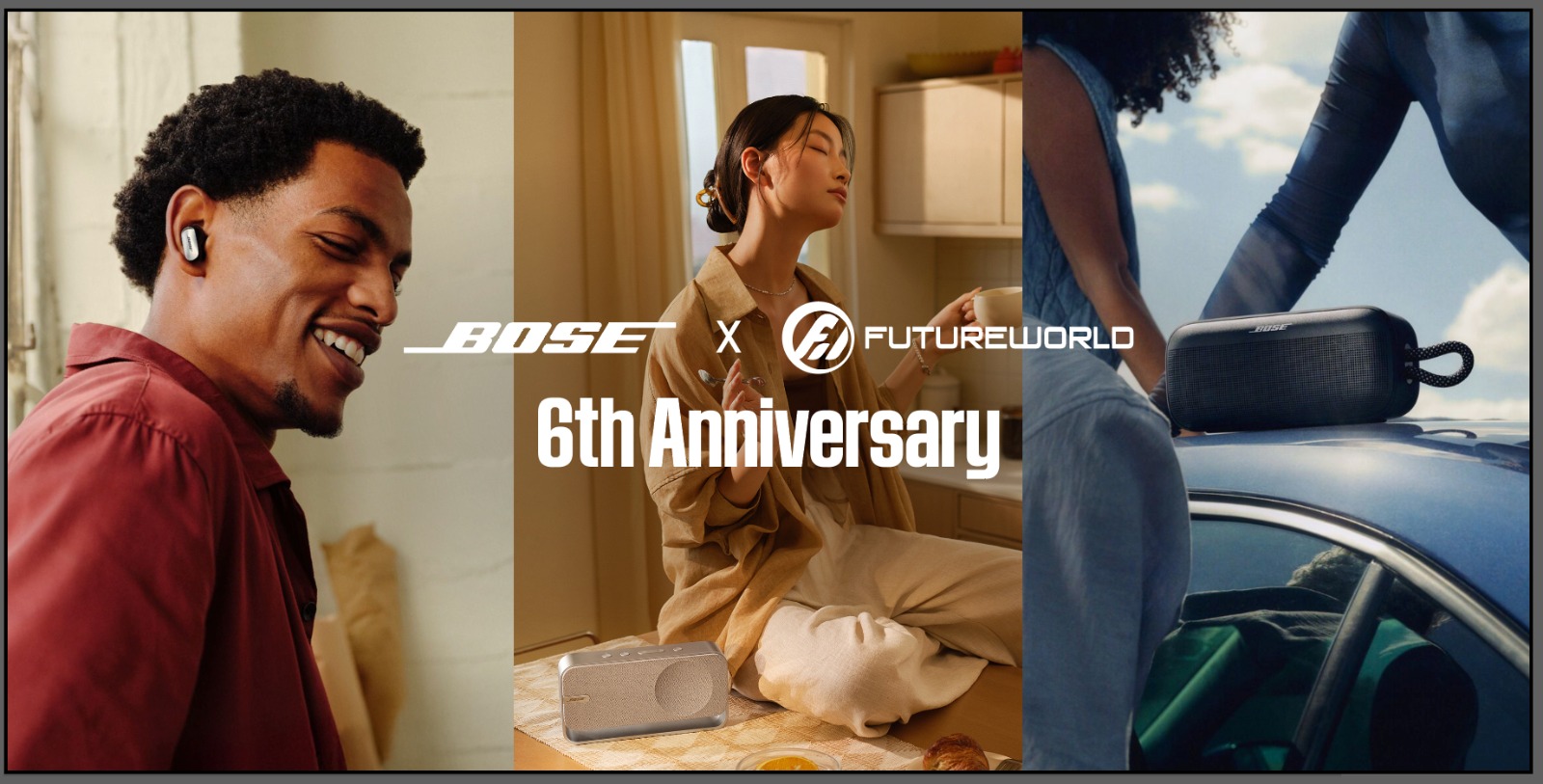One Futureworld Marks 6 Years of Bose Partnership with Strategic Product Launches