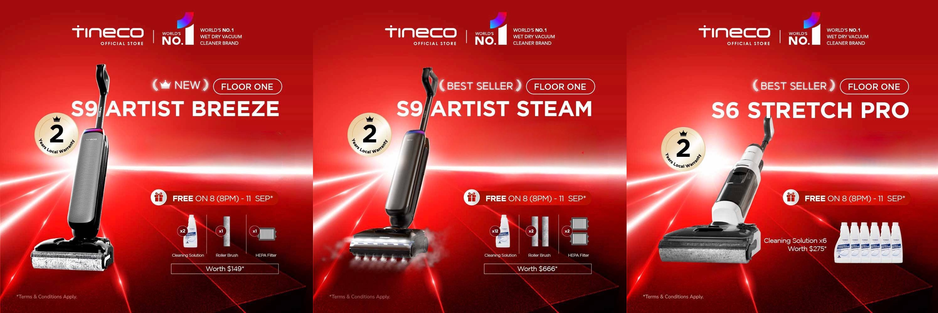 Tineco 9.9 Special Promotions