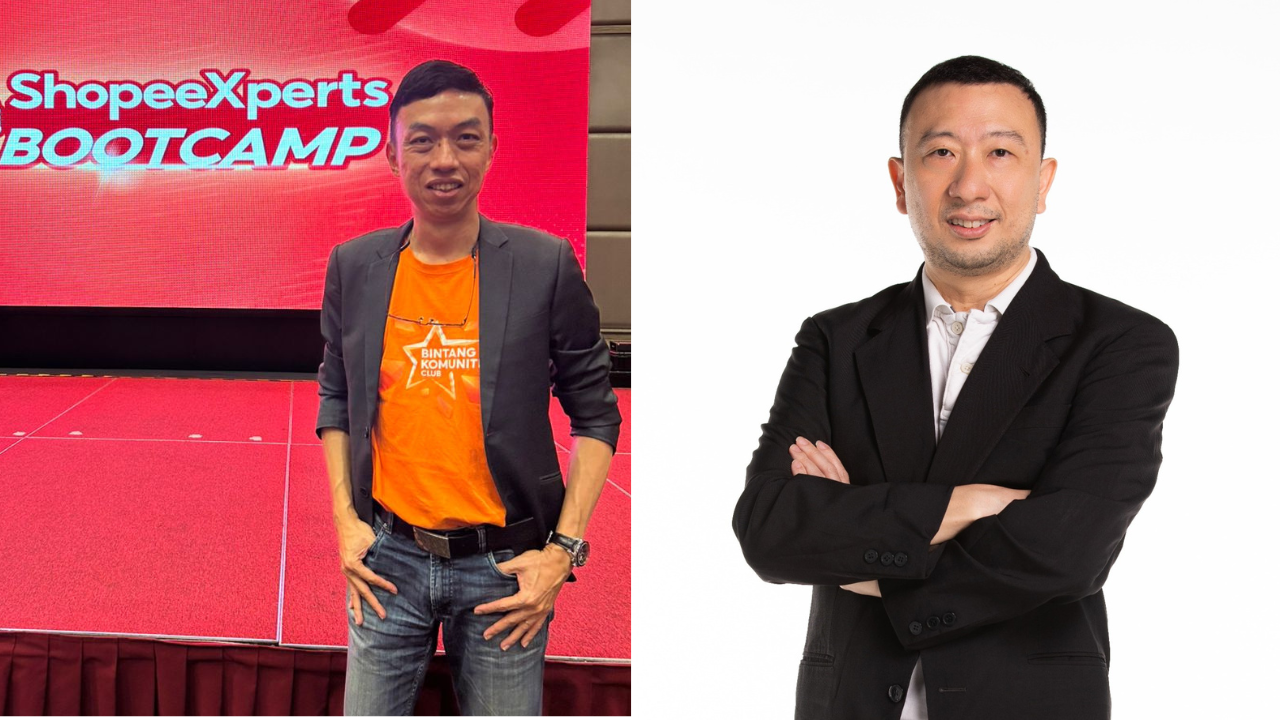 (From Left) Kenneth Soon, Founder of Idea Inovasi and George Cheah, Founder of Bintang Store