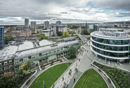 Northumbia-University-campus-aer