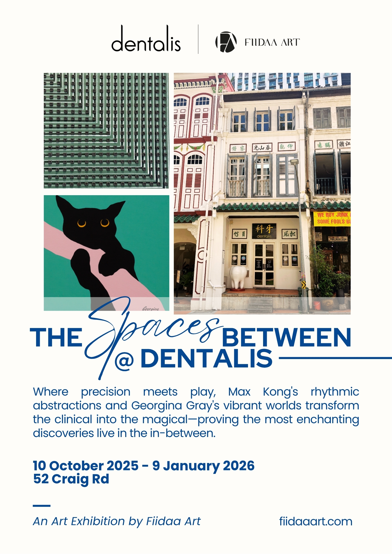 The Spaces Between @ Dentalis x Fiidaa Art Poster