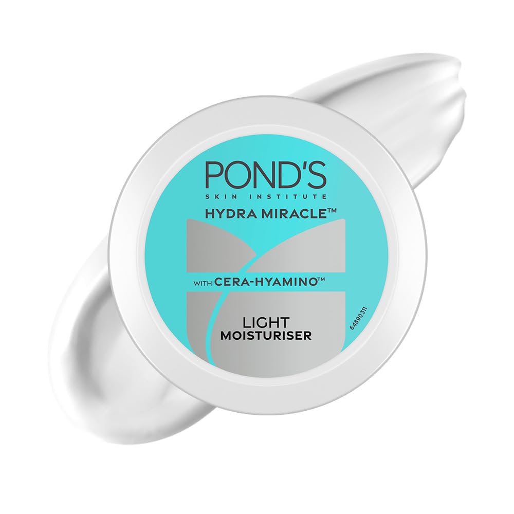 POND'S Light Moisturiser with Cera-Hyamino for 5X Dryness Repair for Ultimate Soft, Smooth Skin | Lightweight, for all skin types, 300ml