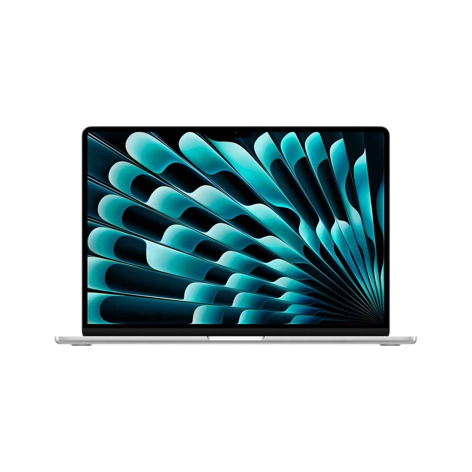 Apple 2026 MacBook Air 15″ Laptop with M5 chip: AI and Apple Intelligence, 38.91 cm (15.3″) Liquid Retina Display, 16GB Unified Memory, 512GB SSD Storage, 12MP Center Stage Camera, Touch ID; Silver
