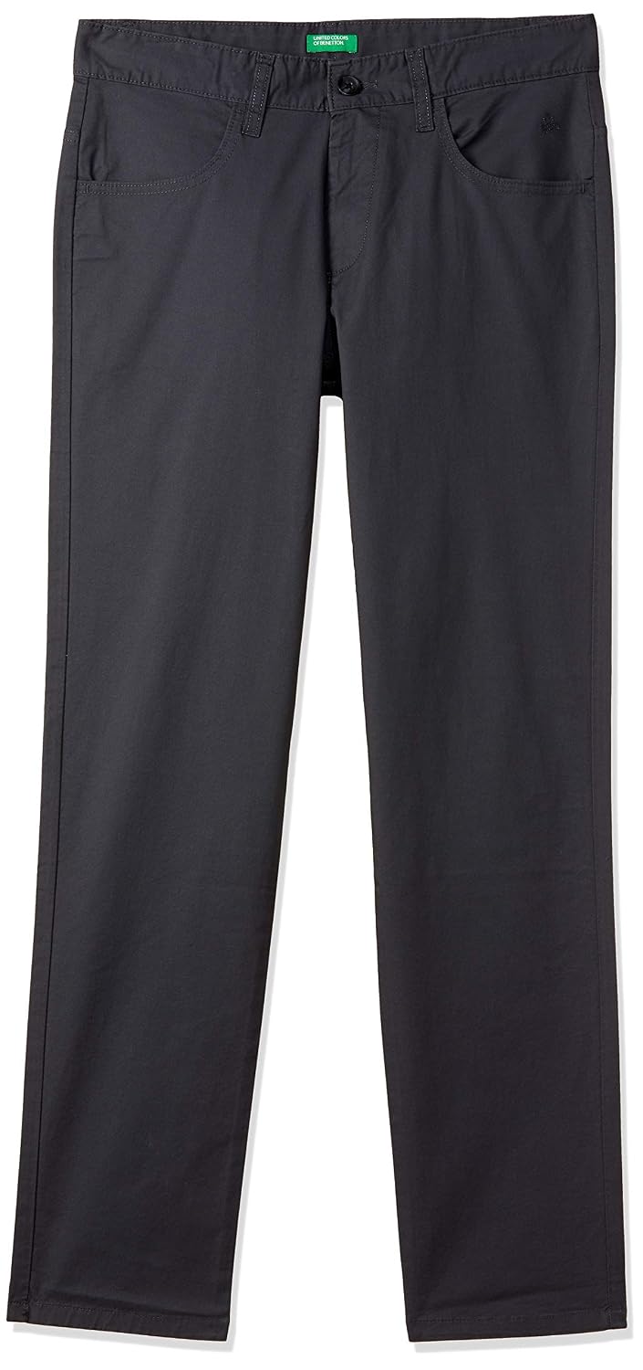 United Colors of Benetton Boy's Slim Fit Mid Rise Pants