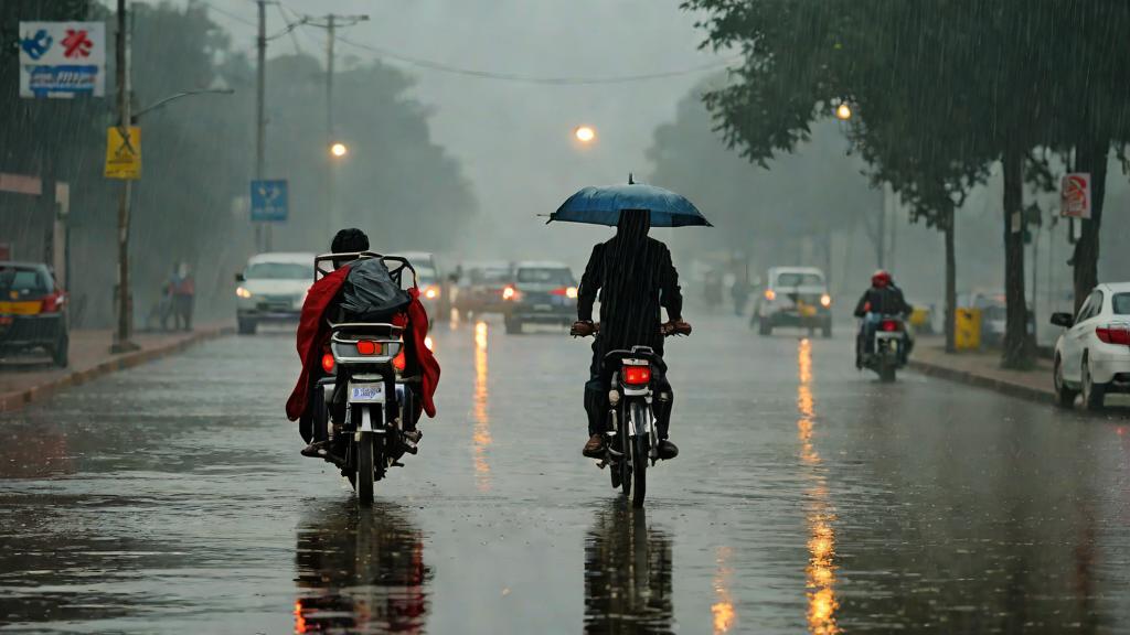 Current Weather in Delhi: Midnight Rain, Thunderstorms and Cold Winds