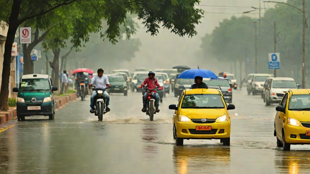 Current Weather Update for Far Faridabad: Cool Breeze, Expected Rain and Hail on the 11th