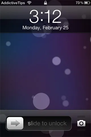 Bubbles-LivePaper-lock-screen