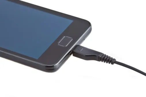 Charging Mobile at Night