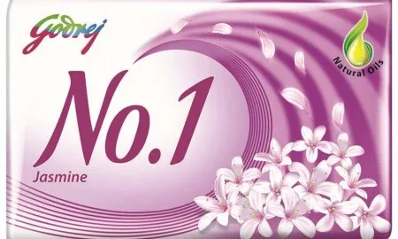 Godrej No.1 Jasmine Bar 100g Pack