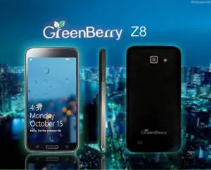 GreenBerry Z8 Quad Core Processor With 2GB Ram