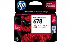 HP 678 Tri Color Ink Cartridge