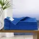 Home 450 GSM Set Of 10 Pcs Cotton Face Towel Blue