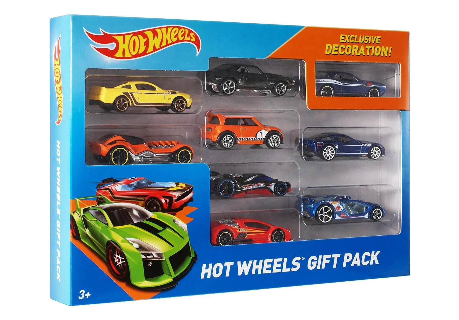 Mattel X6999 Hot Wheels 9 Car Gift Pack