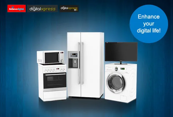 Reliance digital with your SBI Card.