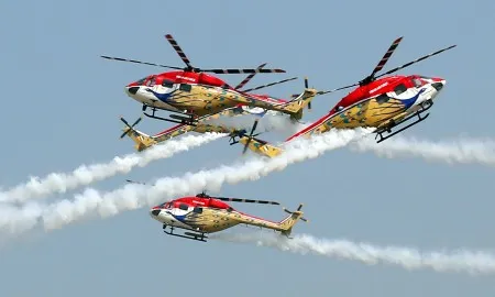 Sarang Display Team At Bahrain Air Show
