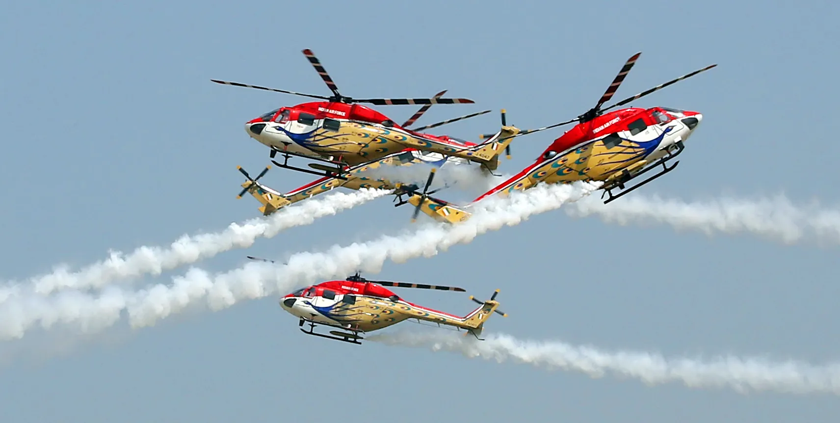Sarang Display Team at Bahrain Air Show