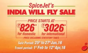 SpiceJets India Will Fly Sale