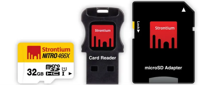 Strontium 32GB Nitro Micro SD Card 70MB