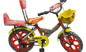 Taboo Red And Yellow Kids Cycle