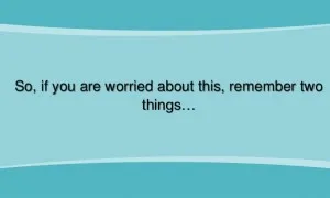 Two Things To Remember In Life