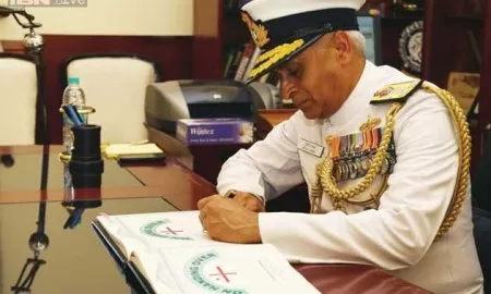 Vice Admiral Sunil Lanba