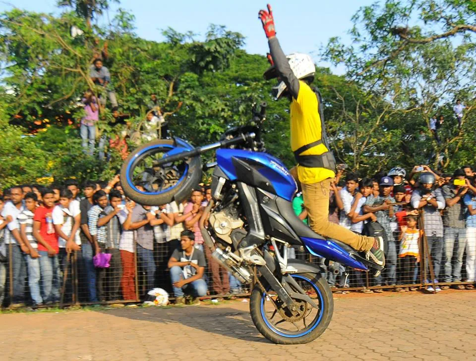 bike stunt ..