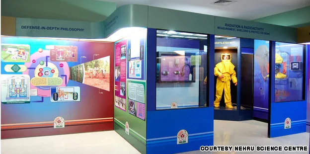 nehru science centre hall of nuclear power