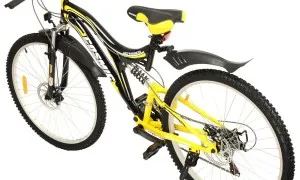 Cosmic Voyager Bicycle Black And Yellow