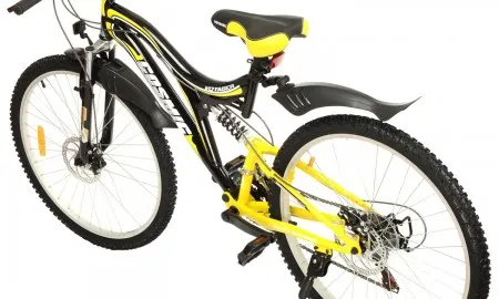 Cosmic Voyager Bicycle Black And Yellow