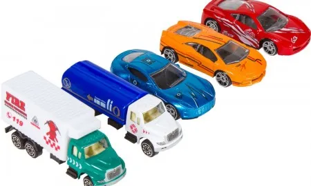 Die Cast Racing Cars Set Of 5