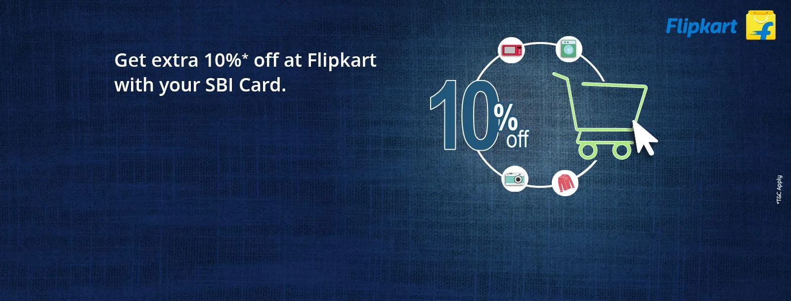 Flipkart With Your SBI Card