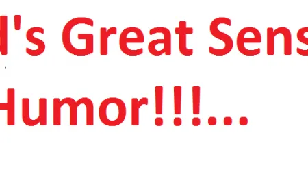 Great Sense Of Humor