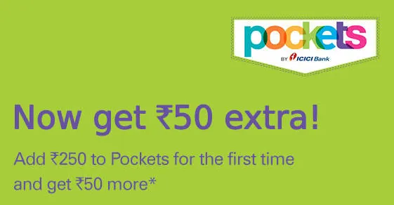 ICICI Bank Pockets Offers